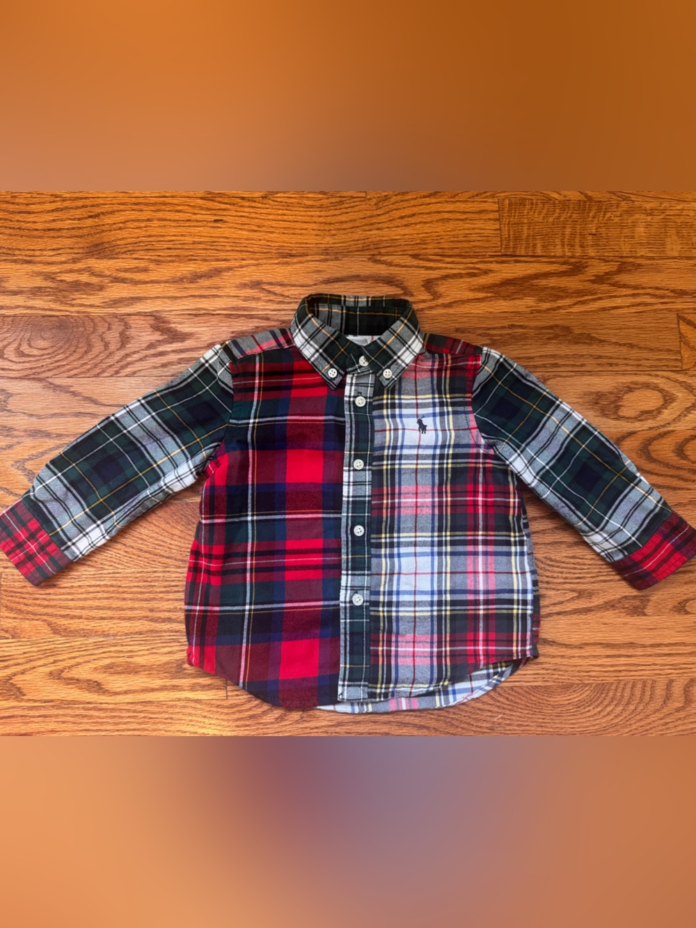 Ralph Lauren Baby Mixed Plaid Flannel Shirt